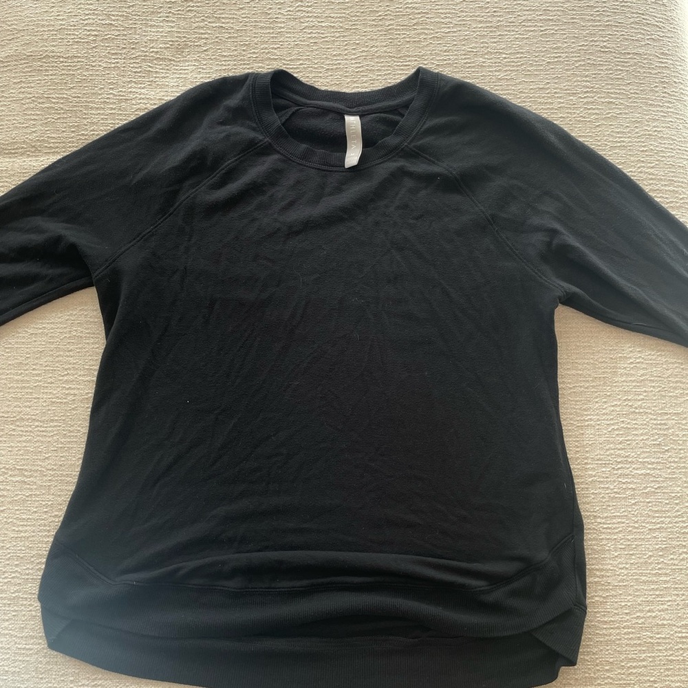 Athleta workout long sleeve shirt medium
